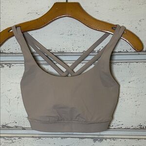 Lululemon Energy Women’s Sports Bra Strappy Back Size 6